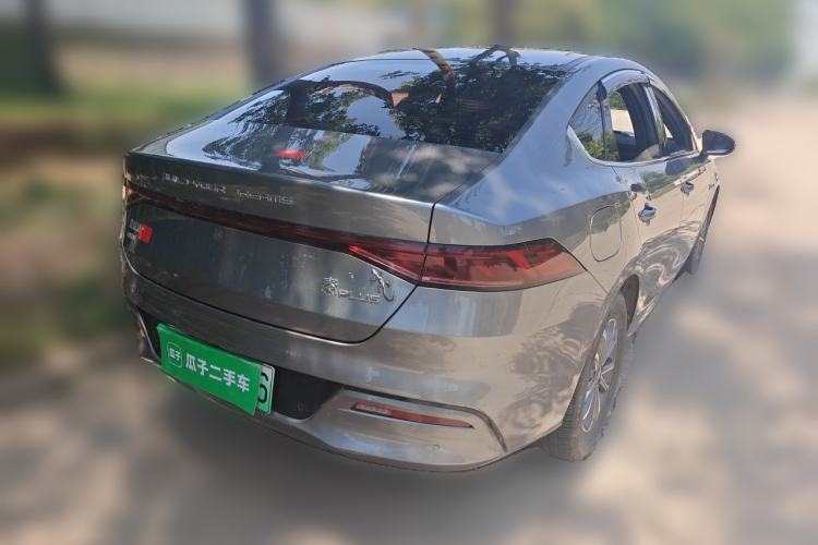 Used BYD Qin PLUS 2024 HONOR Edition DM-i 55KM Leading Model Rear Right 45 Deg