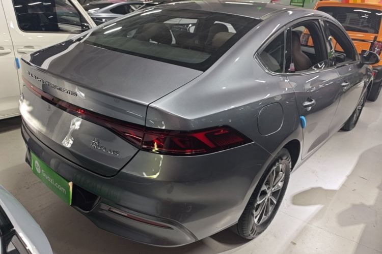 Used BYD Qin PLUS 2024 HONOR Edition DM-i 55KM Leading Model Rear Right 45 Deg