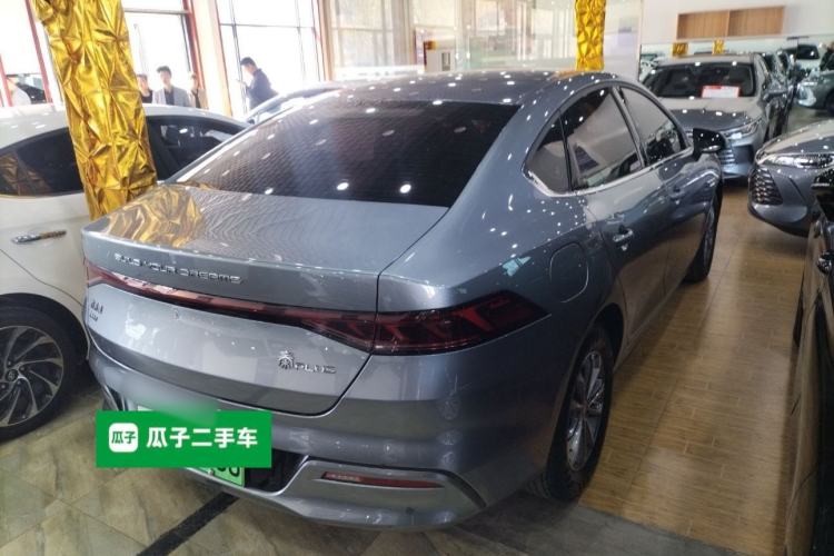 Used BYD Qin PLUS 2024 HONOR Edition DM-i 55KM Leading Model Rear Right 45 Deg