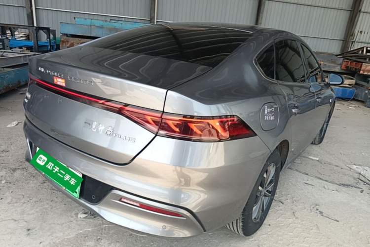 Used BYD Qin PLUS 2024 HONOR Edition DM-i 55KM Leading Model Rear Right 45 Deg
