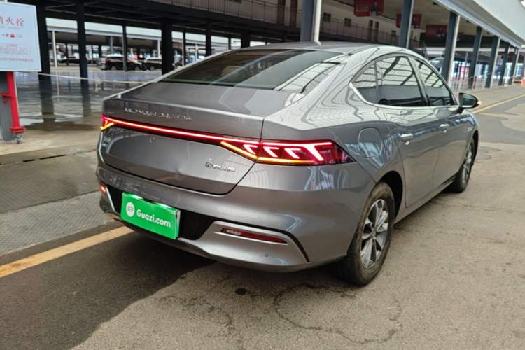 Used BYD Qin PLUS 2024 HONOR Edition DM-i 55KM Leading Model Rear Right 45 Deg