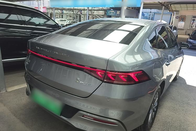Used BYD Qin PLUS 2024 HONOR Edition DM-i 55KM Leading Model Rear Right 45 Deg
