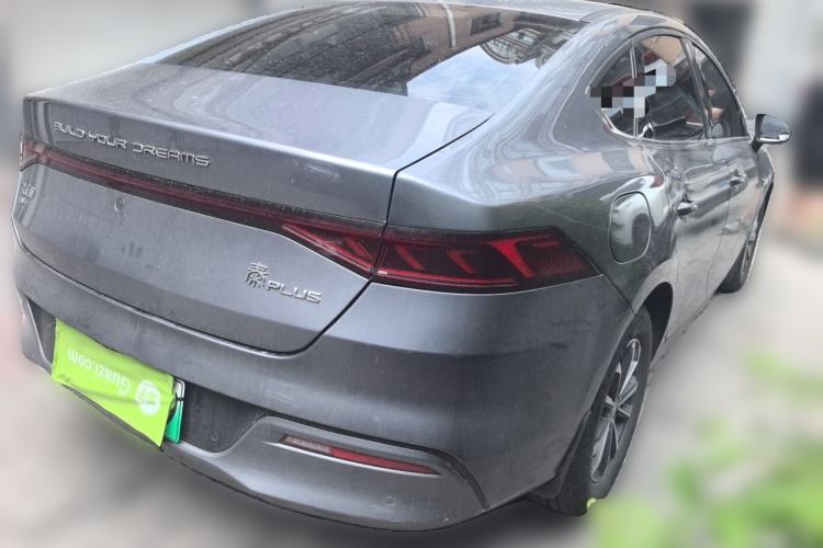Used BYD Qin PLUS 2024 HONOR Edition DM-i 55KM Leading Model Rear Right 45 Deg