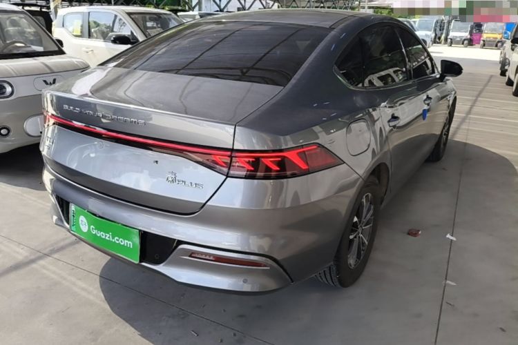 Used BYD Qin PLUS 2024 HONOR Edition DM-i 55KM Leading Model Rear Right 45 Deg