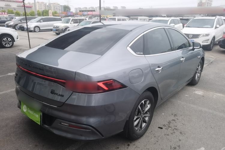 Used BYD Qin PLUS 2024 HONOR Edition DM-i 55KM Leading Model Rear Right 45 Deg