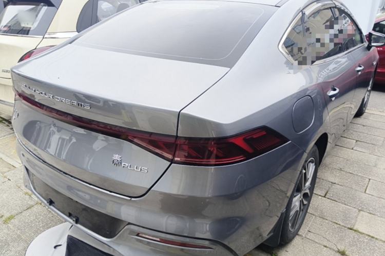 Used BYD Qin PLUS 2024 Honor Edition EV 420KM Leading Model Rear Right 45 Deg