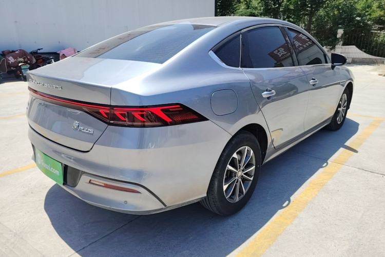 Used BYD Qin PLUS 2024 HONOR Edition DM-i 55KM Leading Model Rear Right 45 Deg