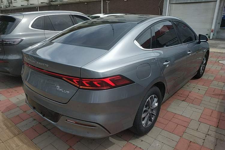 Used BYD Qin PLUS 2024 HONOR Edition DM-i 55KM Leading Model Rear Right 45 Deg
