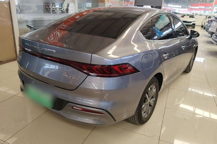 Used BYD Qin PLUS 2024 HONOR Edition DM-i 55KM Leading Model Rear Right 45 Deg