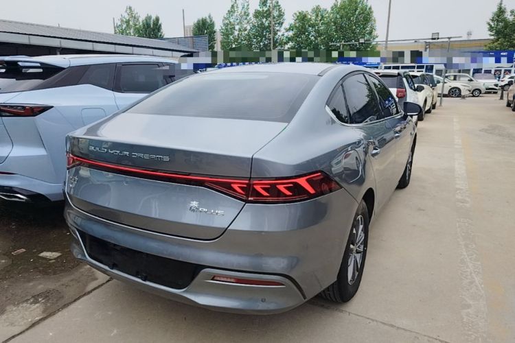 Used BYD Qin PLUS 2024 HONOR Edition DM-i 55KM Leading Model Rear Right 45 Deg