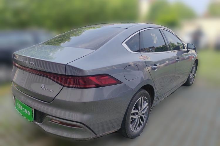 Used BYD Qin PLUS 2024 Honor Edition EV 420KM Leading Model Rear Right 45 Deg