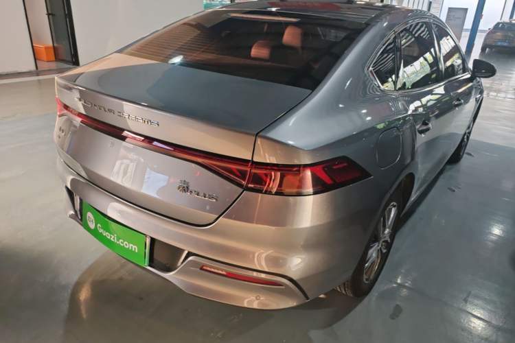 Used BYD Qin PLUS 2024 Honor Edition EV 420KM Leading Model Rear Right 45 Deg