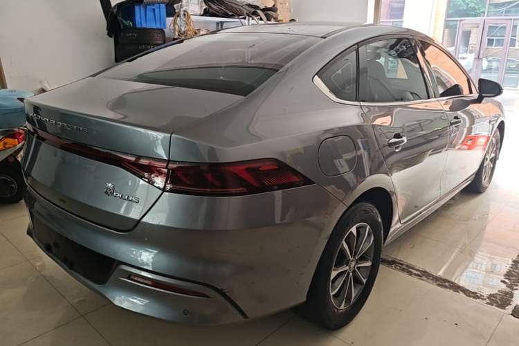 Used BYD Qin PLUS 2024 HONOR Edition DM-i 55KM Leading Model Rear Right 45 Deg