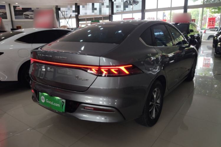 Used BYD Qin PLUS 2024 HONOR Edition DM-i 55KM Leading Model Rear Right 45 Deg
