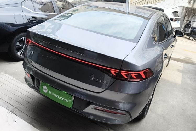 Used BYD Qin PLUS 2024 HONOR Edition DM-i 55KM Leading Model Rear Right 45 Deg