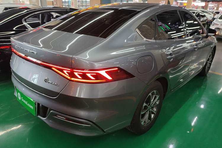 Used BYD Qin PLUS 2024 HONOR Edition DM-i 55KM Leading Model Rear Right 45 Deg
