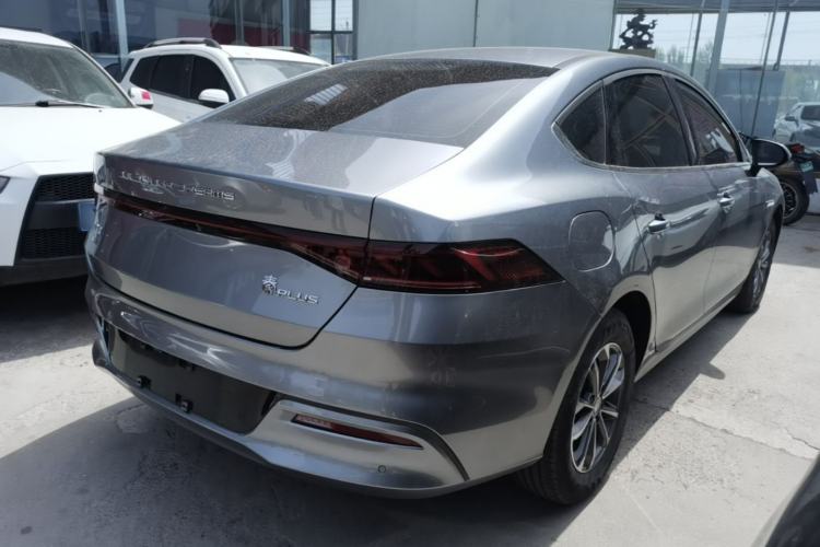 Used BYD Qin PLUS 2024 HONOR Edition DM-i 55KM Leading Model Rear Right 45 Deg