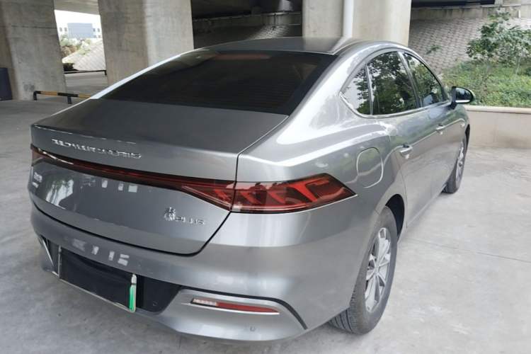 Used BYD Qin PLUS 2024 HONOR Edition DM-i 55KM Leading Model Rear Right 45 Deg