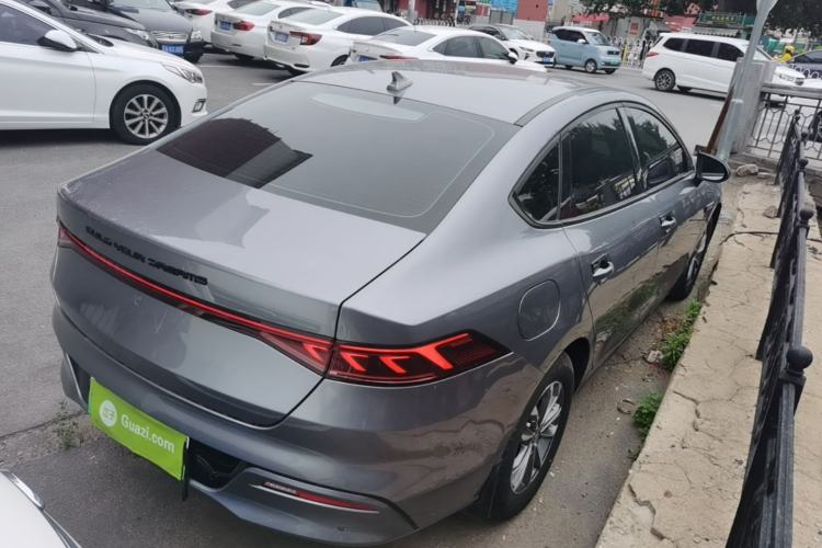 Used BYD Qin PLUS 2024 HONOR Edition DM-i 55KM Leading Model Rear Right 45 Deg