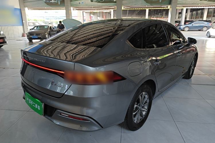 Used BYD Qin PLUS 2024 HONOR Edition DM-i 55KM Leading Model Rear Right 45 Deg