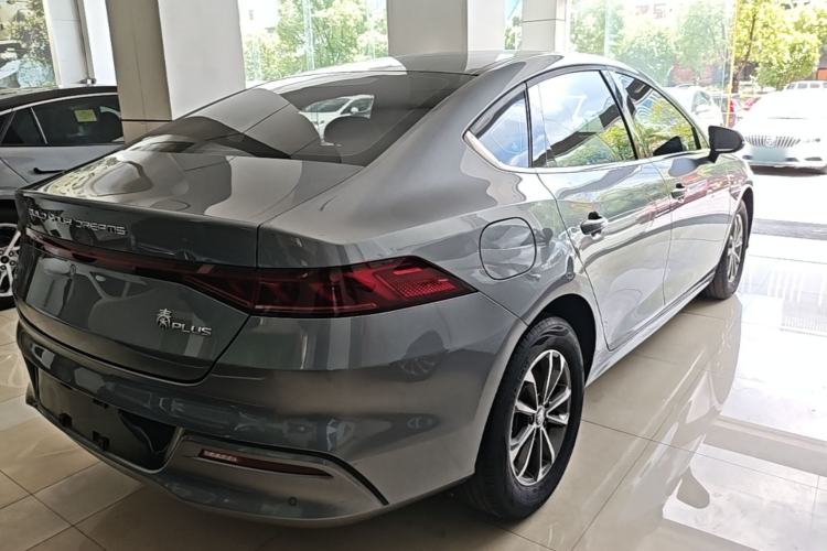 Used BYD Qin PLUS 2024 HONOR Edition DM-i 55KM Leading Model Rear Right 45 Deg