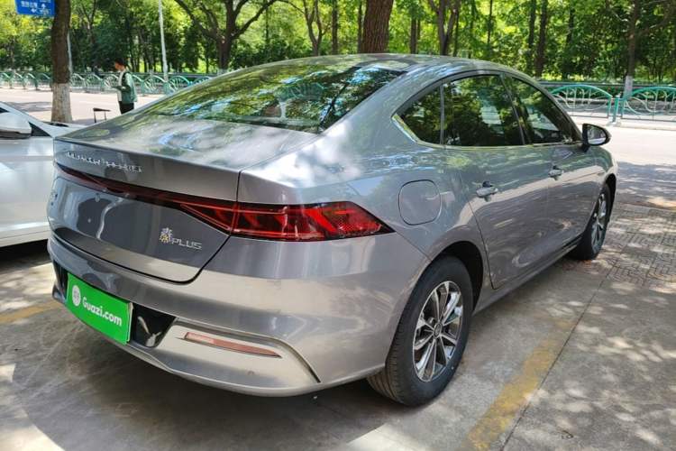 Used BYD Qin PLUS 2024 HONOR Edition DM-i 55KM Leading Model Rear Right 45 Deg