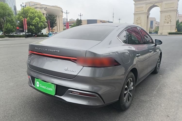 Used BYD Qin PLUS 2024 HONOR Edition DM-i 55KM Leading Model Rear Right 45 Deg