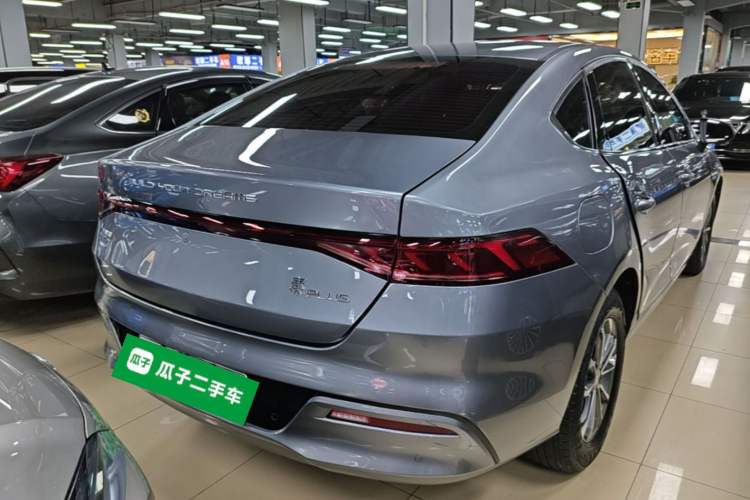 Used BYD Qin PLUS 2024 HONOR Edition DM-i 55KM Leading Model Rear Right 45 Deg