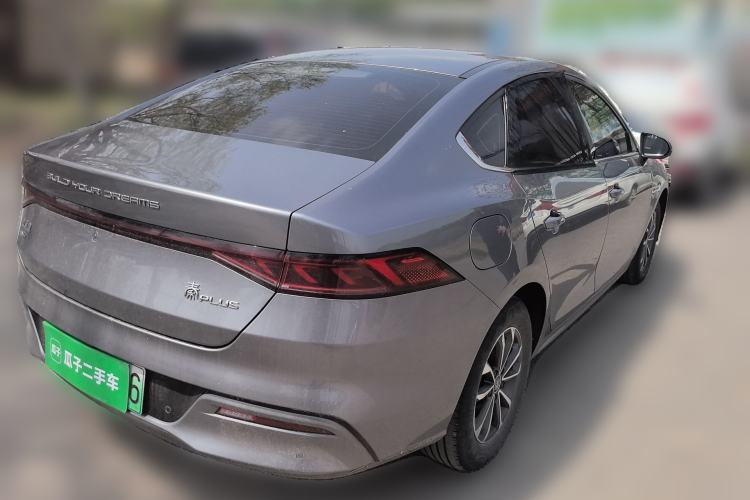 Used BYD Qin PLUS 2024 HONOR Edition DM-i 55KM Leading Model Rear Right 45 Deg