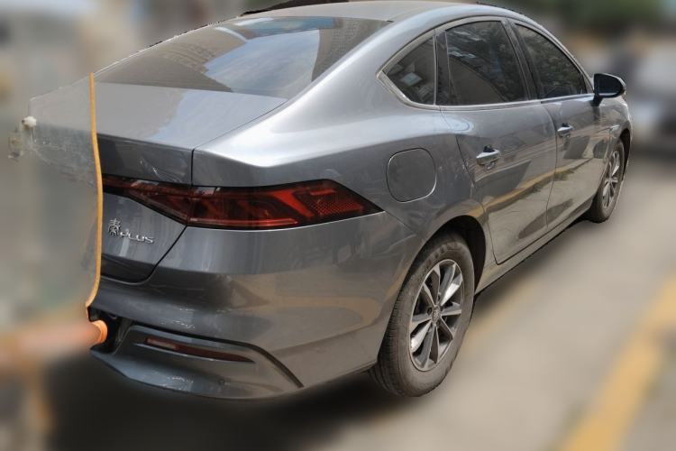 Used BYD Qin PLUS 2024 HONOR Edition DM-i 55KM Leading Model Rear Right 45 Deg