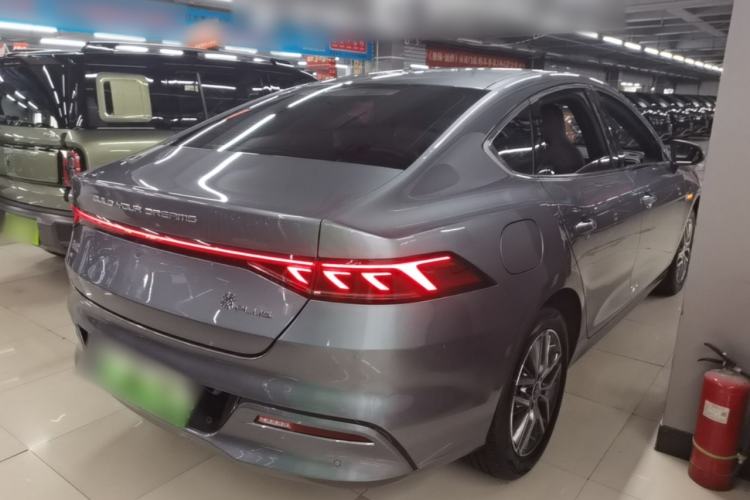 Used BYD Qin PLUS 2024 Honor Edition EV 510KM Leading Model Rear Right 45 Deg