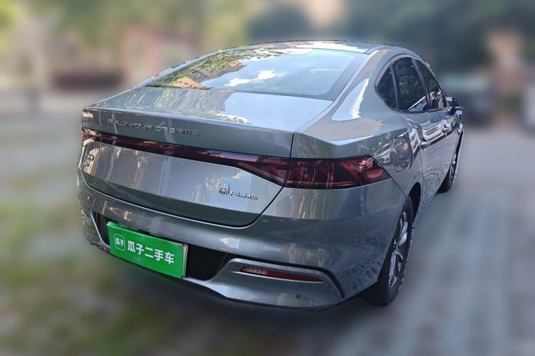 Used BYD Qin PLUS 2024 HONOR Edition DM-i 55KM Leading Model Rear Right 45 Deg