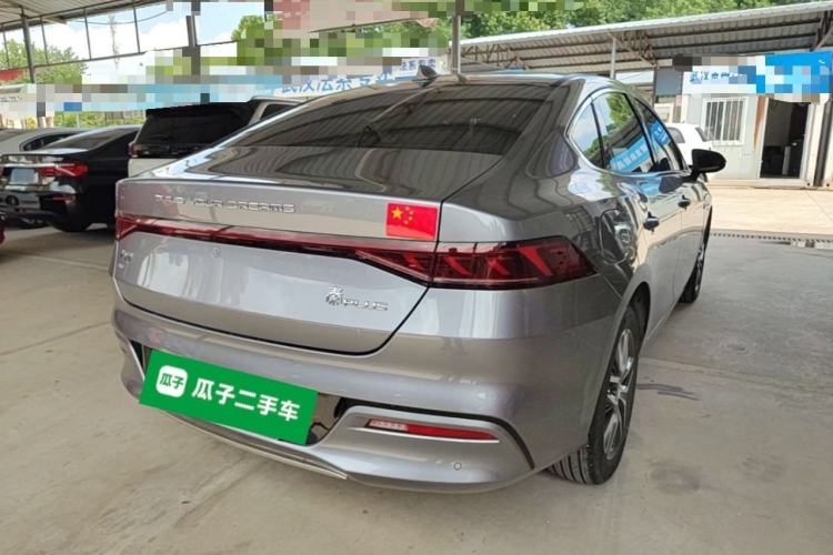Used BYD Qin PLUS 2024 Honor Edition EV 420KM Leading Model Rear Right 45 Deg
