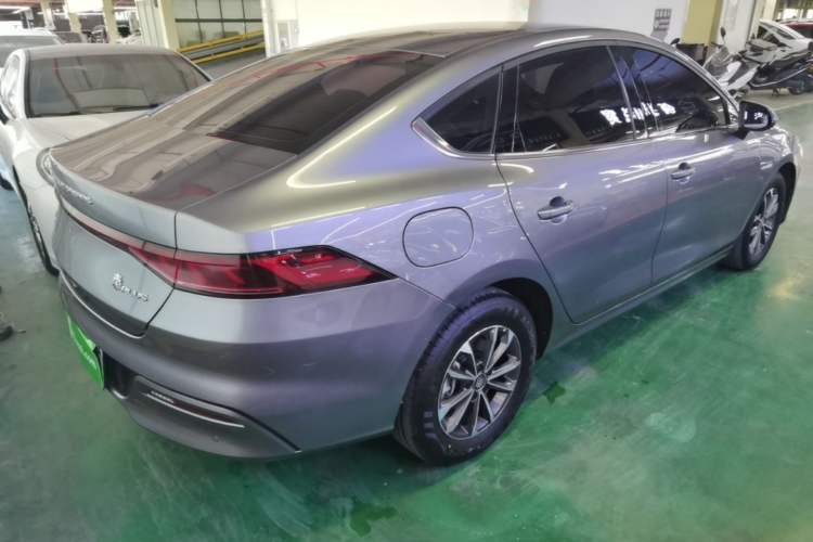Used BYD Qin PLUS 2024 HONOR Edition DM-i 55KM Leading Model Rear Right 45 Deg