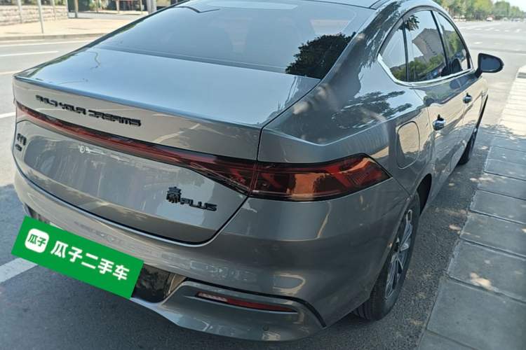 Used BYD Qin PLUS 2024 HONOR Edition DM-i 55KM Leading Model Rear Right 45 Deg