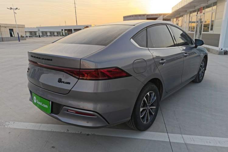 Used BYD Qin PLUS 2024 HONOR Edition DM-i 55KM Leading Model Rear Right 45 Deg