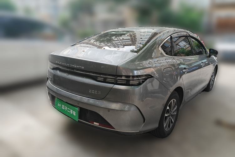 Used BYD Qin PLUS 2024 HONOR Edition DM-i 55KM Leading Model Rear Right 45 Deg