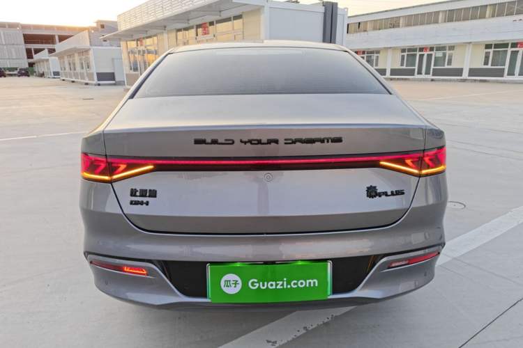 Used BYD Qin PLUS 2024 HONOR Edition DM-i 55KM Leading Model Rear