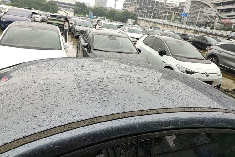 Used BYD Qin PLUS 2024 HONOR Edition DM-i 55KM Leading Model Roof