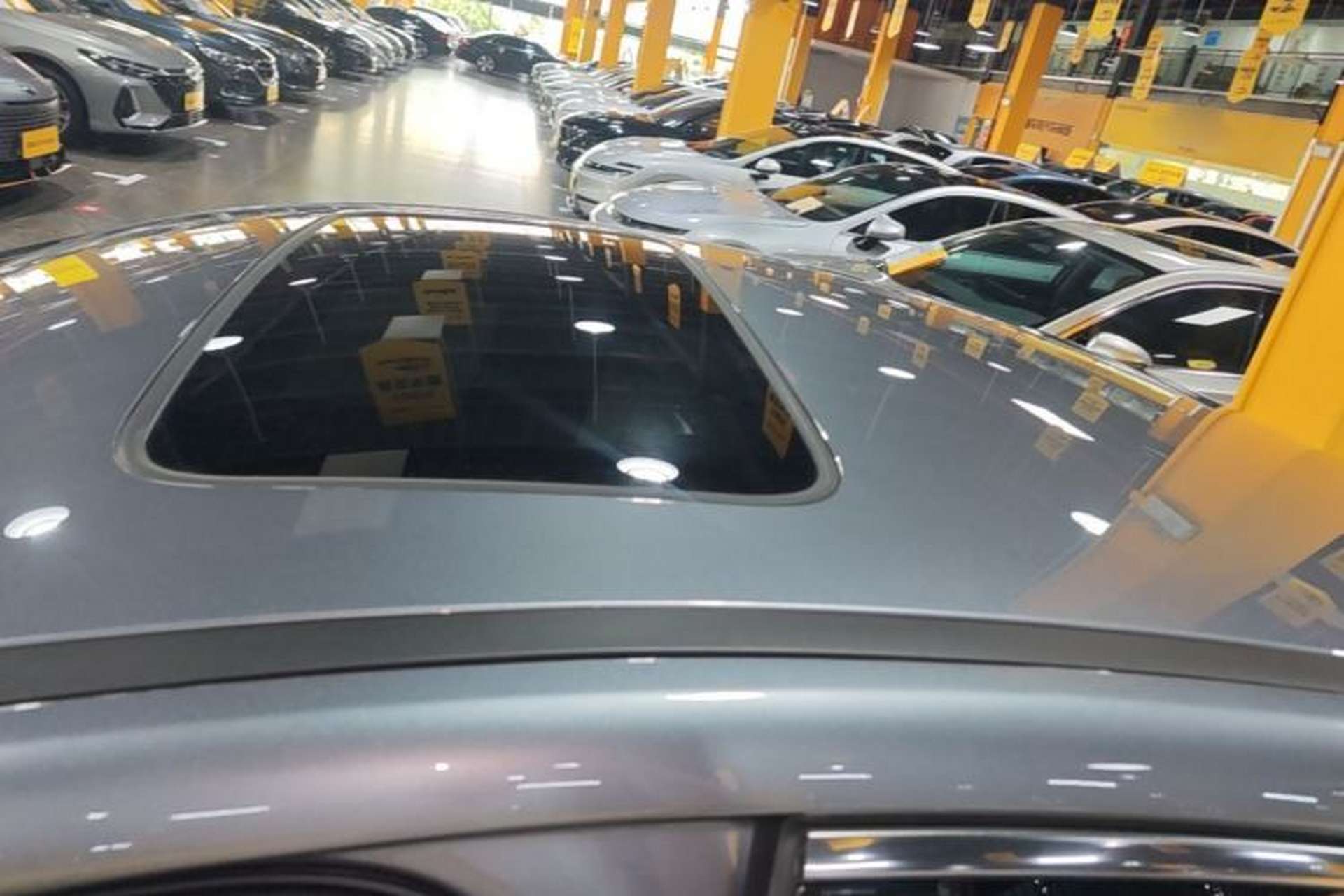 Used BYD Qin PLUS 2024 HONOR Edition DM-i 55KM Beyond Model Roof