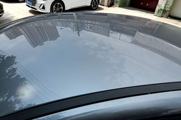 Used BYD Qin PLUS 2024 HONOR Edition DM-i 55KM Leading Model Roof