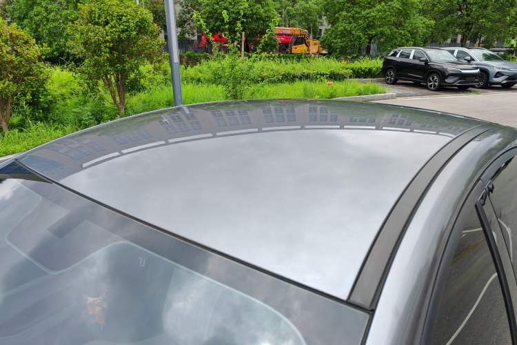 Used BYD Qin PLUS 2024 HONOR Edition DM-i 55KM Leading Model Roof