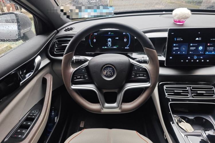 Used BYD Qin PLUS 2024 Honor Edition EV 510KM Leading Model Steering Wheel