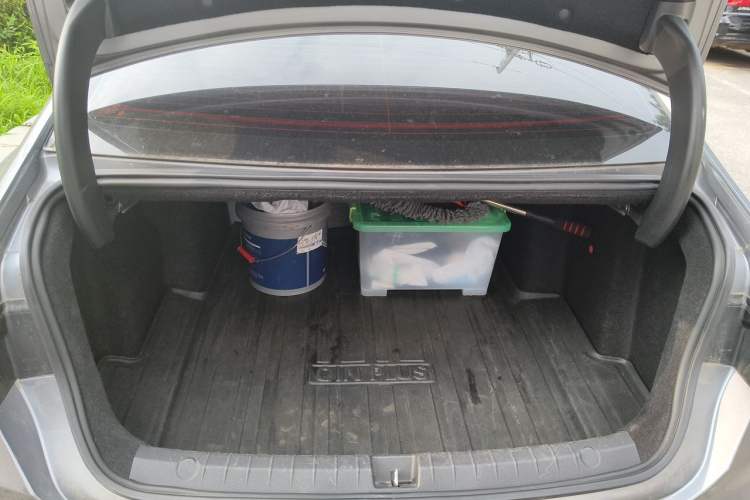 Used BYD Qin PLUS 2024 Honor Edition EV 510KM Leading Model Trunk