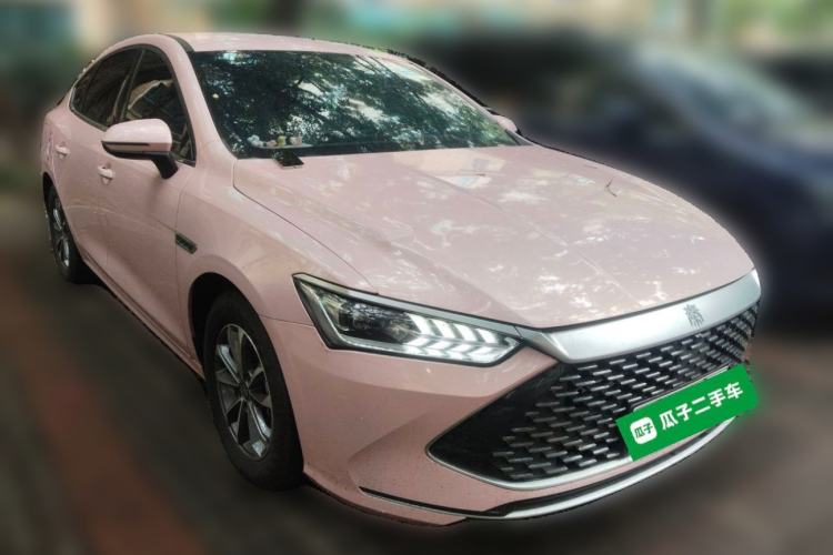 Used BYD Qin PLUS 2024 HONOR Edition DM-i 55KM Leading Model Front Right 45 Deg