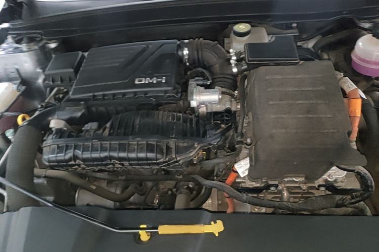 Used BYD Qin PLUS 2024 HONOR Edition DM-i 55KM Leading Model Engine Bay