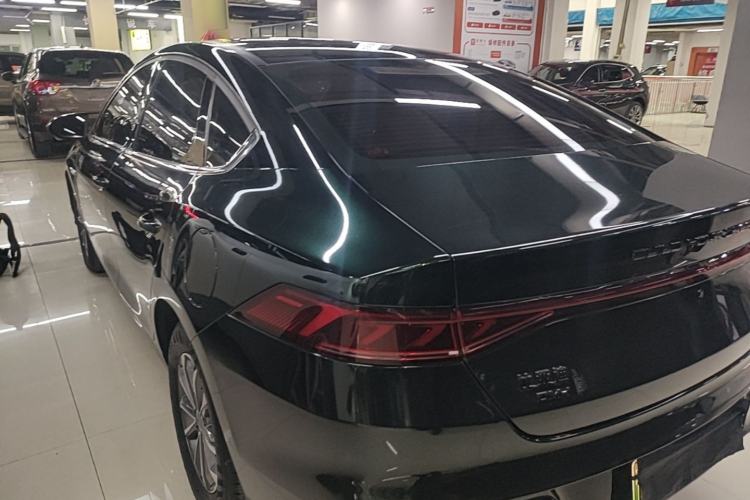 Used BYD Qin PLUS 2024 HONOR Edition DM-i 55KM Leading Model Rear Left 45 Deg