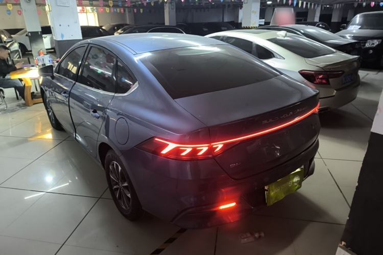 Used BYD Qin PLUS 2024 HONOR Edition DM-i 55KM Leading Model Rear Left 45 Deg