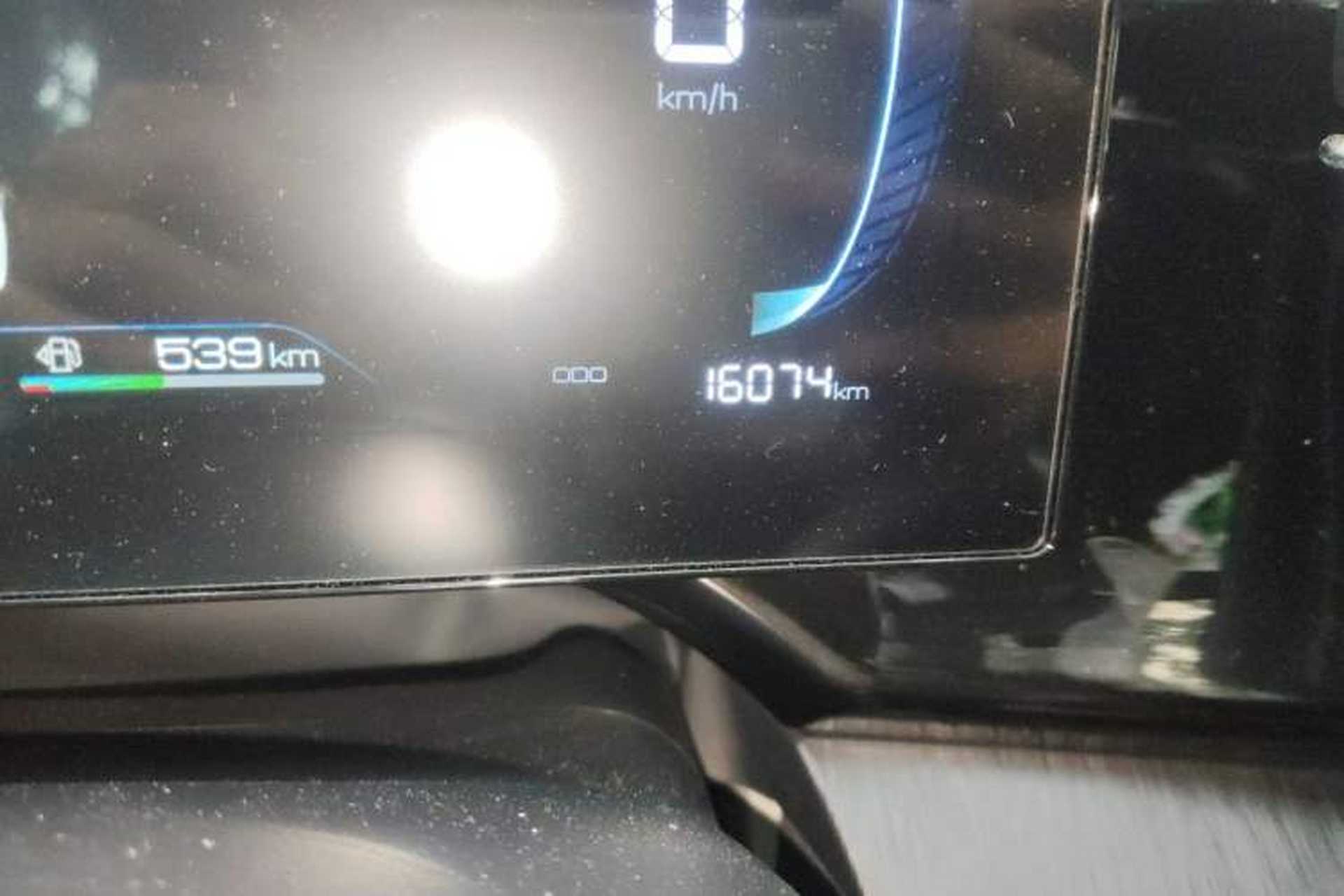 Used BYD Qin PLUS 2024 HONOR Edition DM-i 55KM Leading Model Odometer Close Up