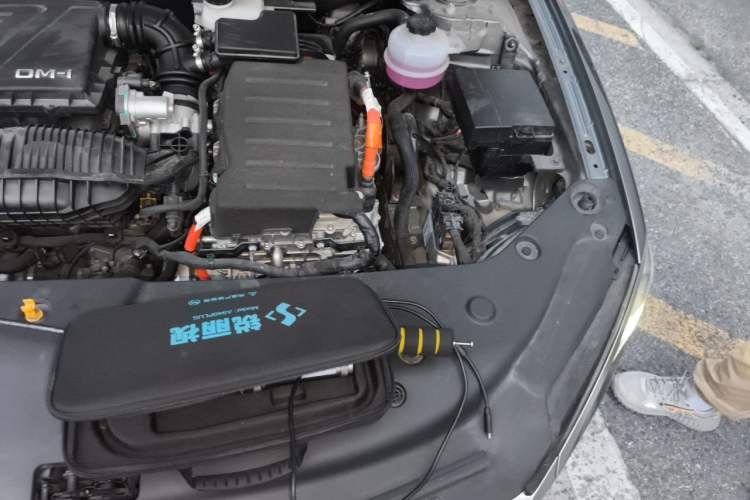 Used BYD Qin PLUS 2024 HONOR Edition DM-i 55KM Leading Model Engine Bay Left